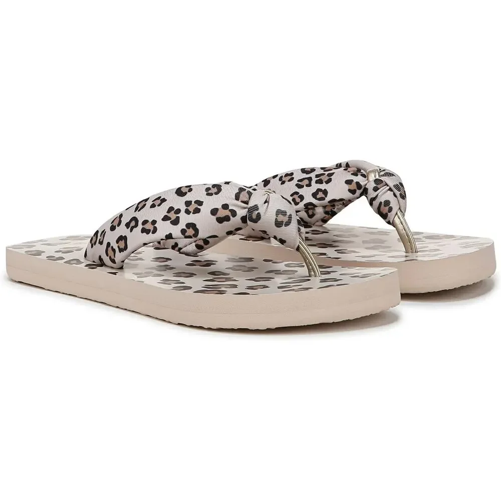 New In Box Blowfish Malibu Youth Girls Riptide-K Flip-Flop Leopard 13 M NIB